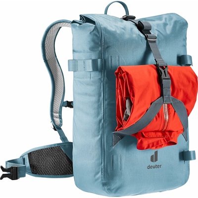 Deuter Amager 25+5L Waterproof Gym Bag - Blue | German Engineering for Urban Athletes