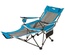 Aktive Steel Frame Hammock Chair Blue 152x75x54cm - 600D Polyester Swing Chair with Cushion & Cup Holders