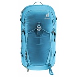 Deuter Trail Pro 33L Hiking Backpack - Blue/Green - Premium Multi-Day Trekking Pack with Airstripes Technology