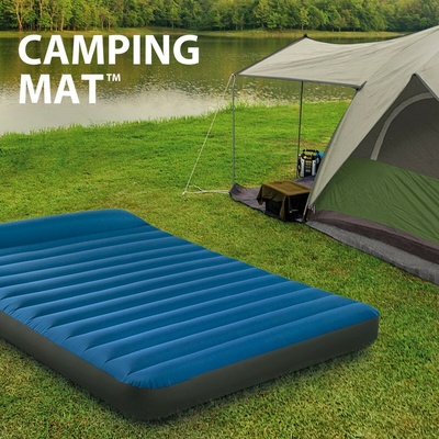 Intex 64012 TruAire Twin Dura-Beam Camping Mattress met Quickfill USB150 luchtpomp 191x137x22 cm